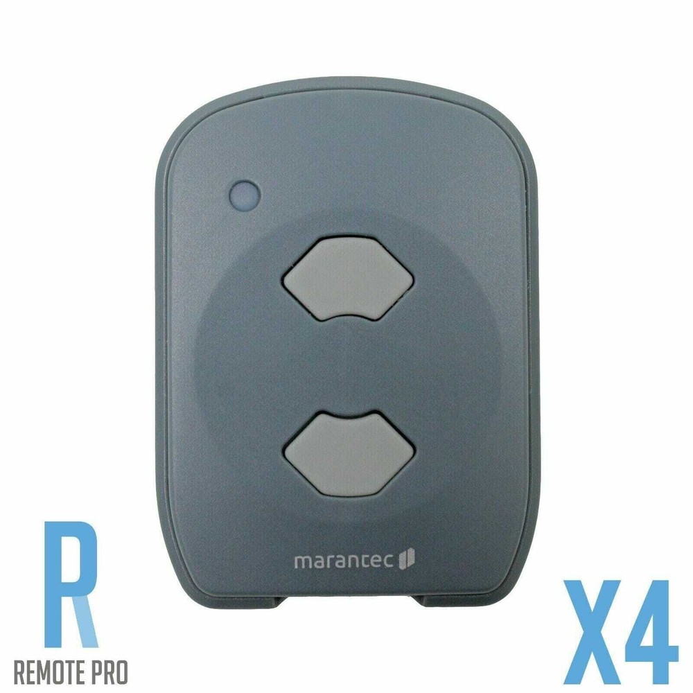 4 x Marantec Digital 392 Genuine/Original Garage/Gate Remote Control