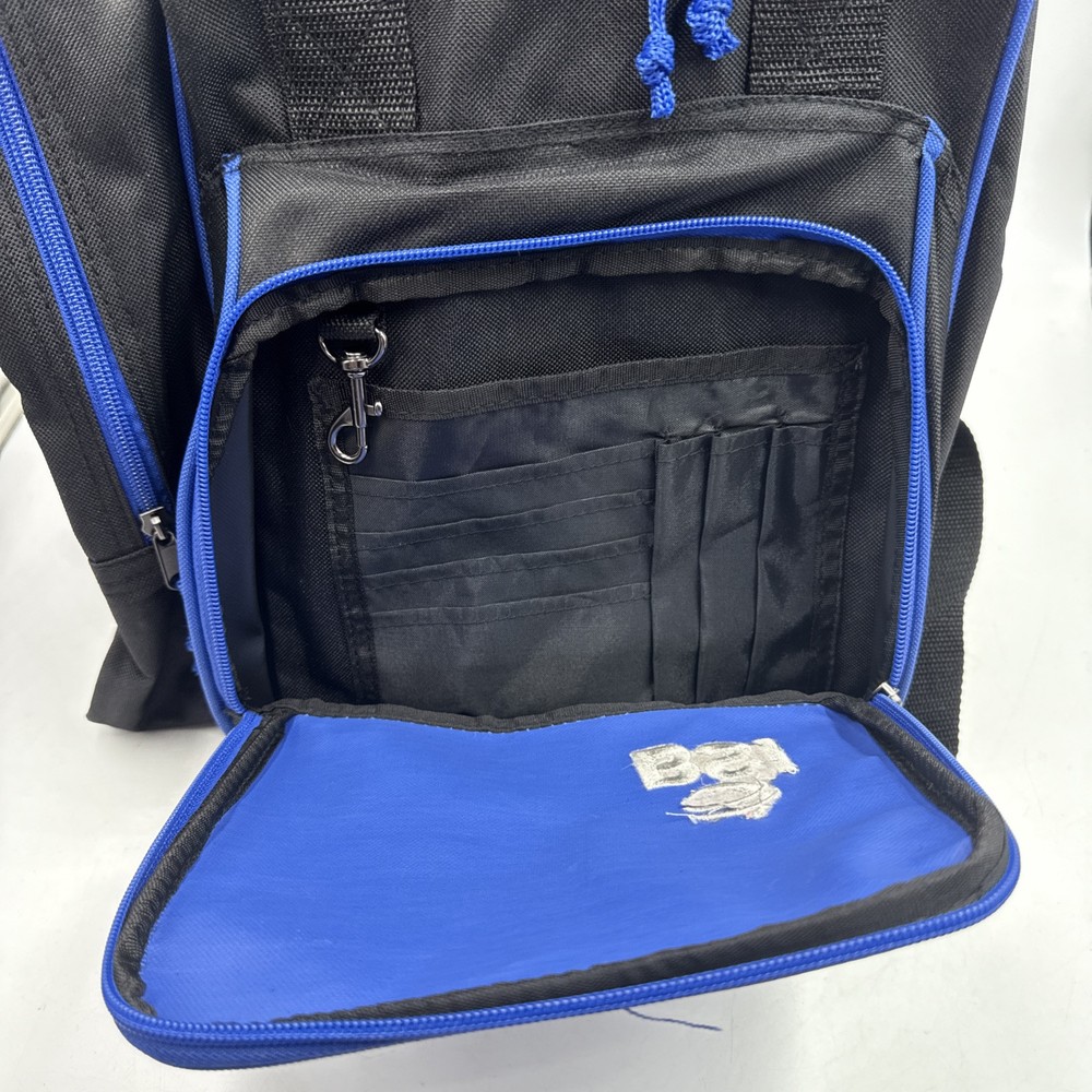 BSI Deluxe Single Bowling Bag Black/Blue