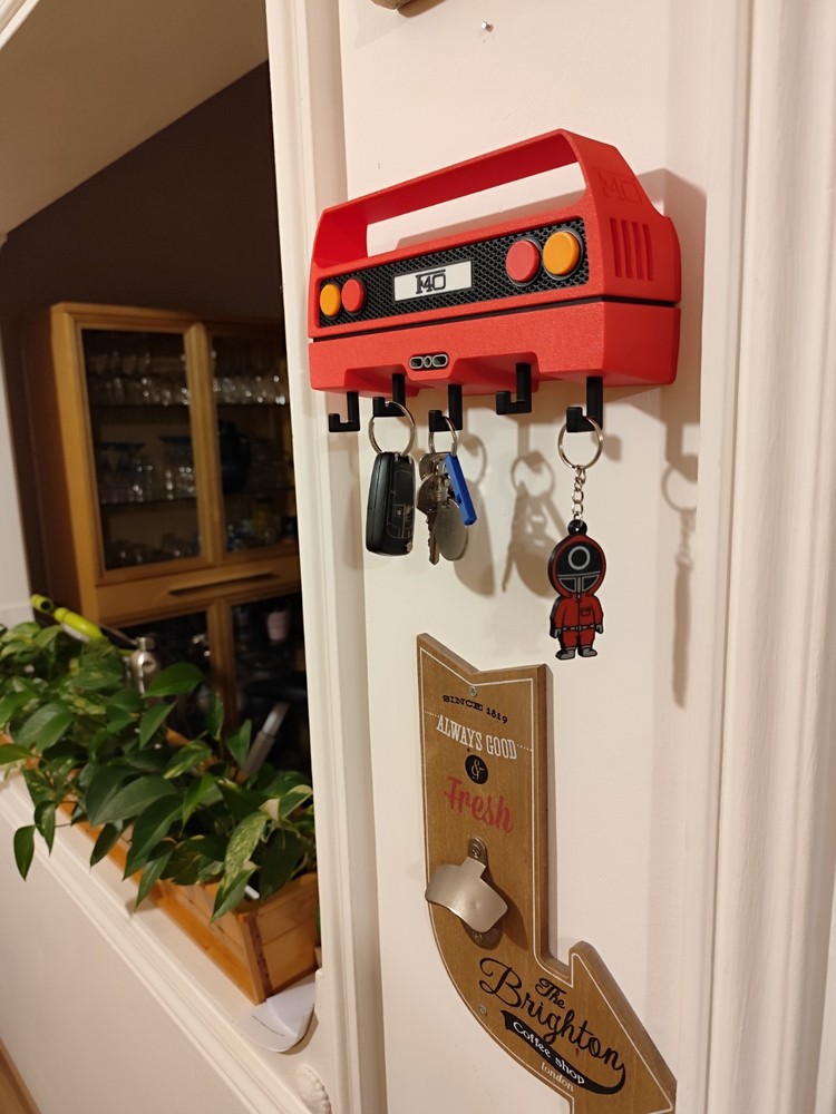 F40 key hanger custom art