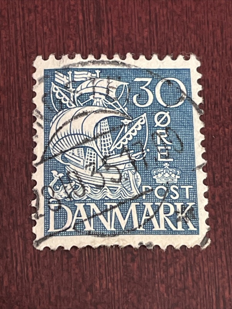 Foreign Denmark 30 Ore Stamp Used - TKS844*
