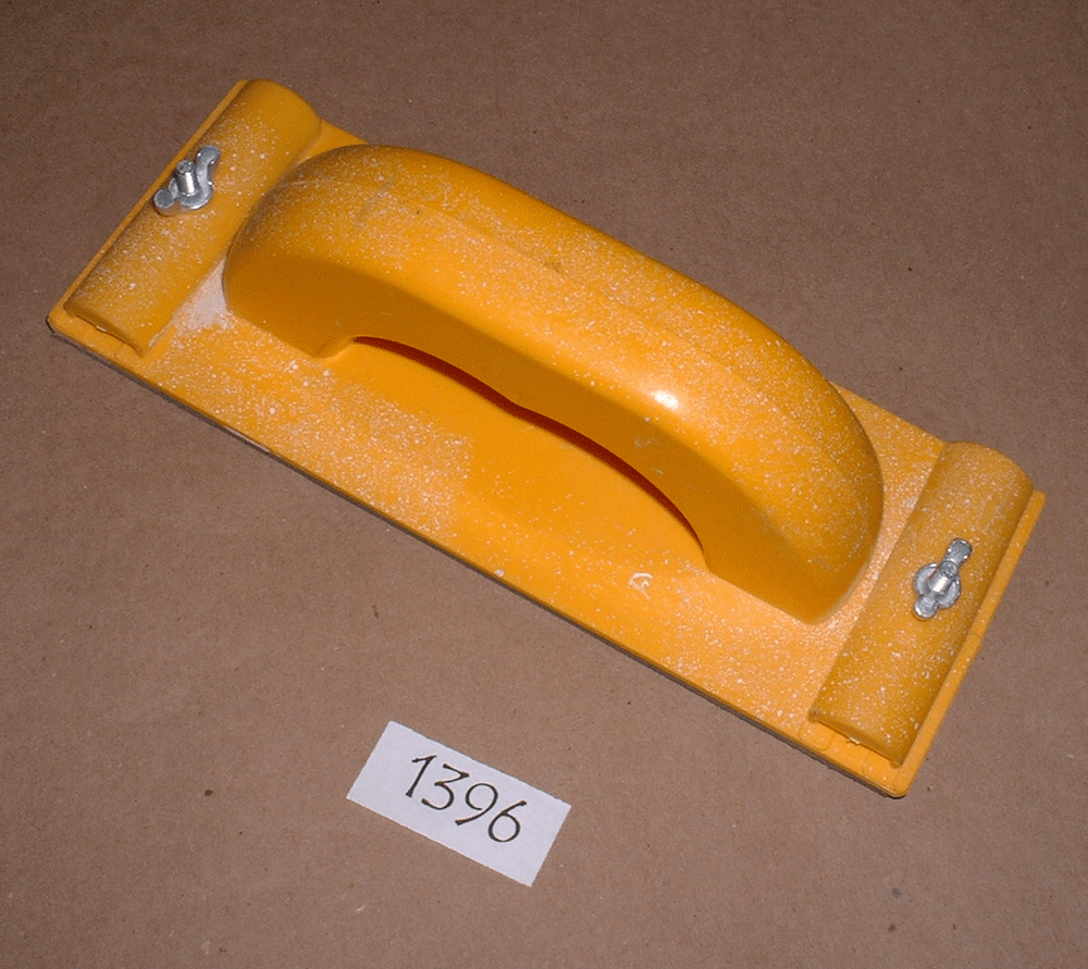 Yellow Plastic Drywall Hand Sander