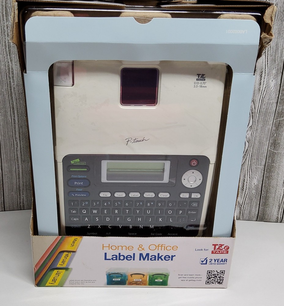 BROTHER PT-2030 P-TOUCH DESKTOP THERMAL LABEL MAKER