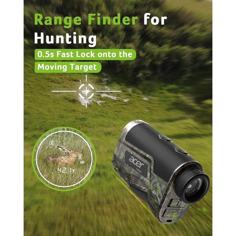 Camo Range Finder Rechargeable Fast Target Lock Multi-Functional Waterproof Men