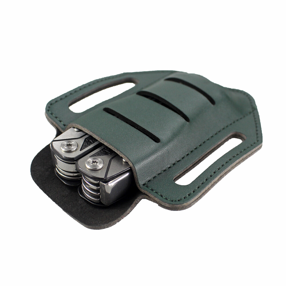 Single Pocket Multitools Holder Leather Tool Sheath Organizer Belt Pouch