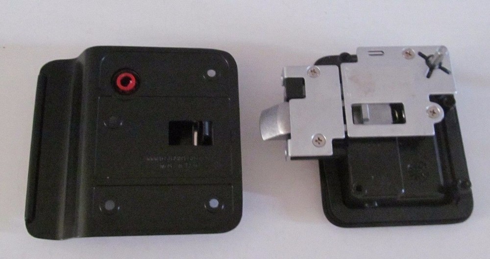 Taller Black RV Entry Door Lock Handle Deadbolt Keys 44610-09 FIC 43610-06