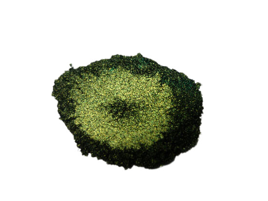 Bright Olive Green Aluminium - 55-75 Microns