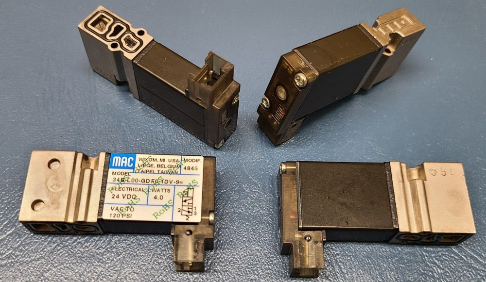 MAC Solenoid Valve 34B-L00-GDF0-1DV-9 1PC
