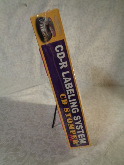 CD Stomper Pro CD Labeling System Complete PC & Mac Vintage 1999 NEW SEALED