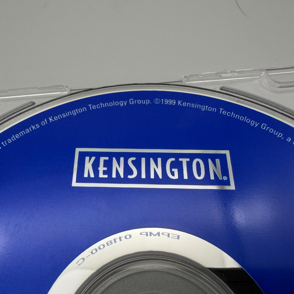 Vintage 1999 Kensington MouseWorks Software Version 5.3 Driver CD-ROM Update