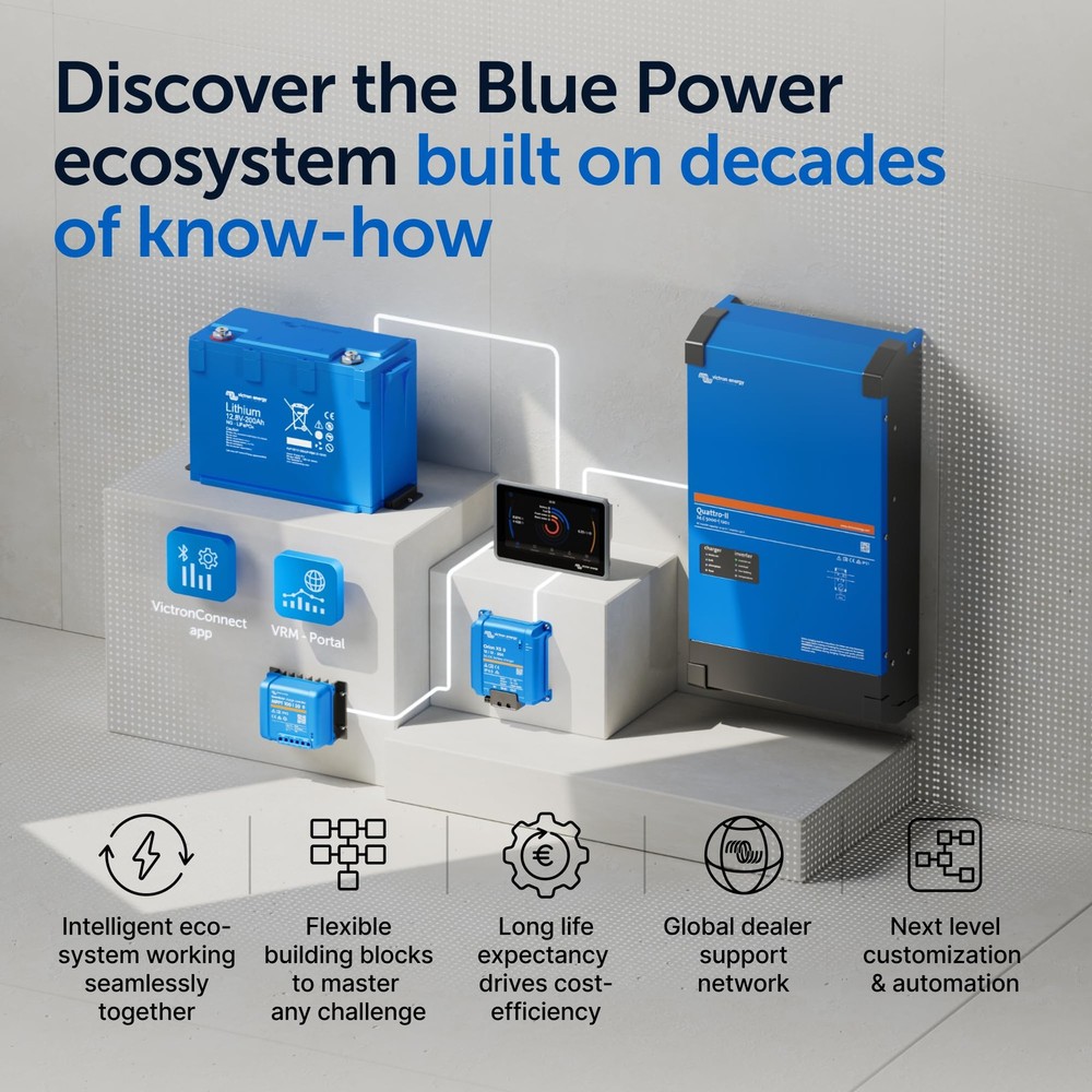 Victron Energy BlueSolar MPPT Solar Charge Controller - Charge Controllers for S