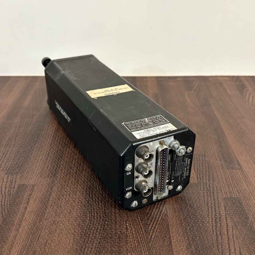 NARCO NAV-122 Glidescope Indicator NAV Receiver 14v - Not Tested