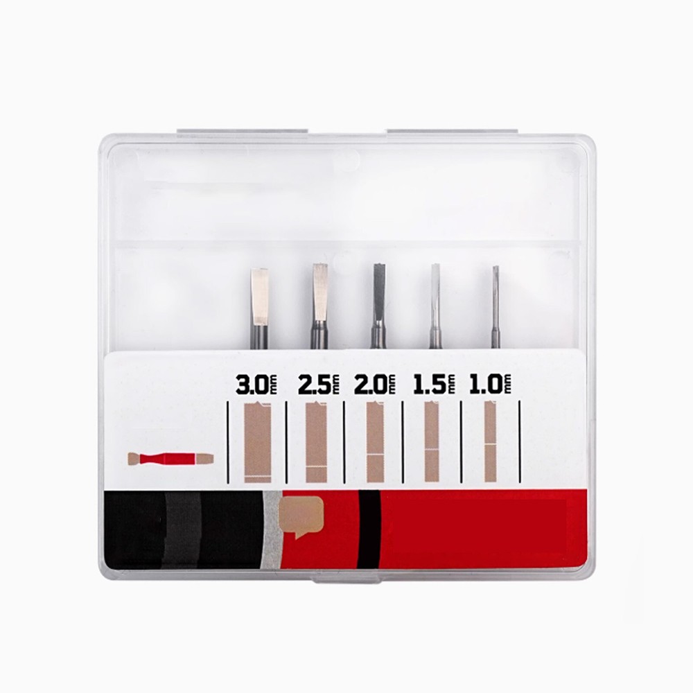 Quick-Release Centering Flat Bottom Drill Tool Set for Military Model Building