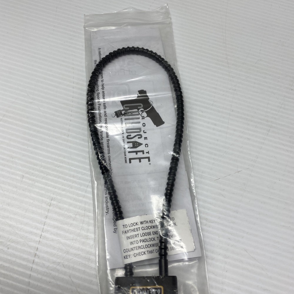 Childsafe Gun Lock With Two Keys & Instructions