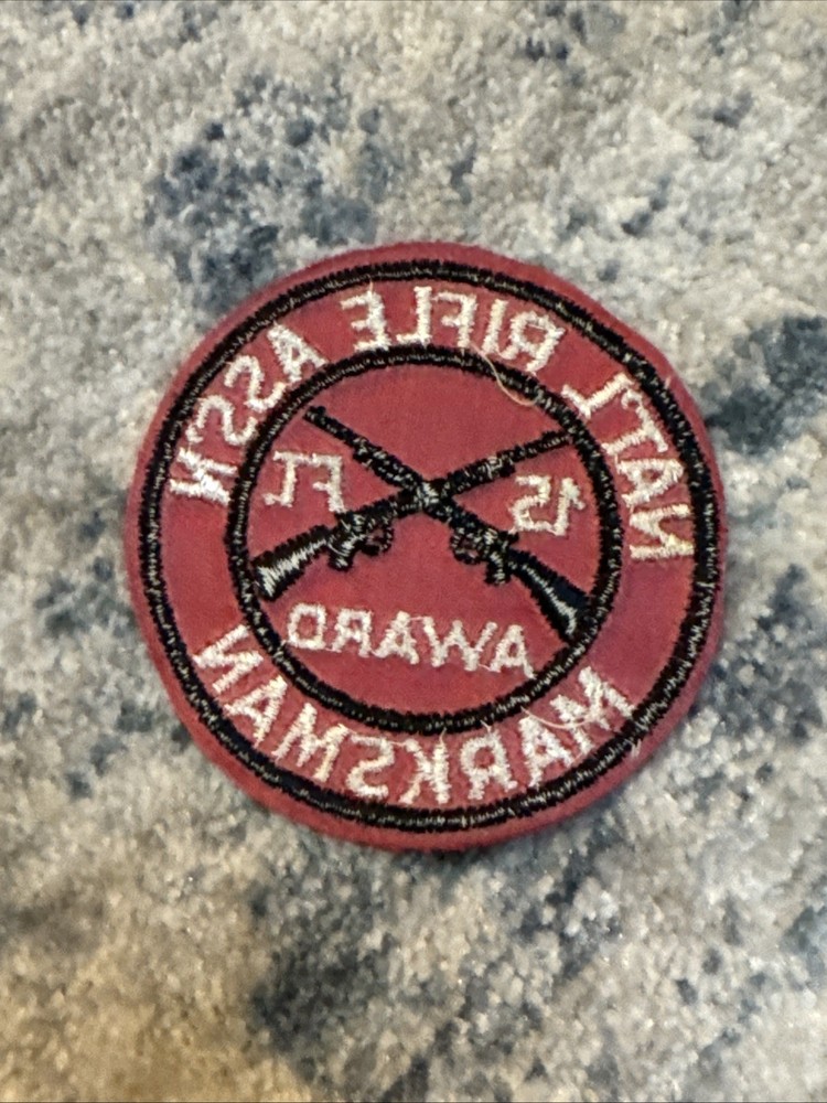 NRA Patch Marksman 15ft Award - Vintage