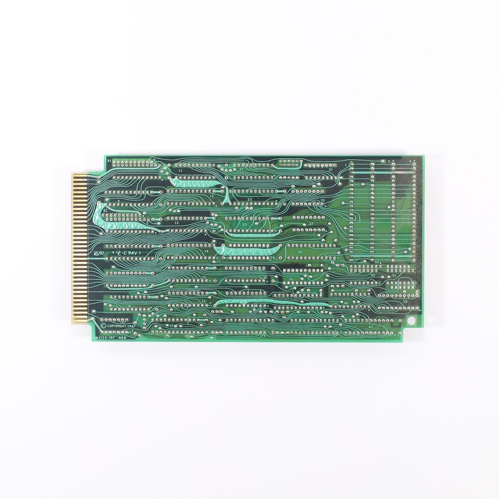New England Digital Synclavier M512K Computer Bin Card