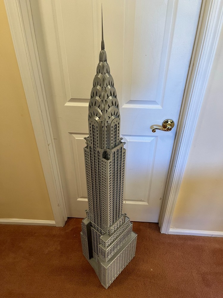 Extra Large Chrysler Building Model- 3D Printed