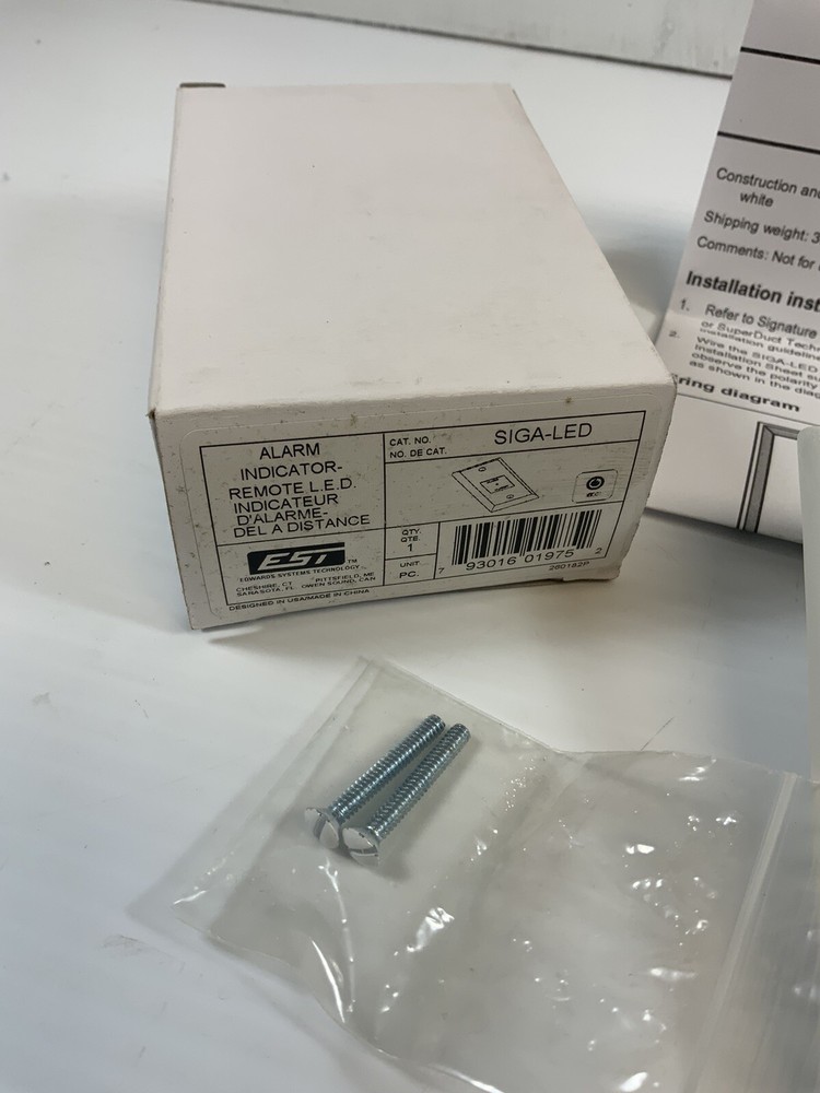 New EDWARDS SIGA-LED Indicator Remote L.E.D.