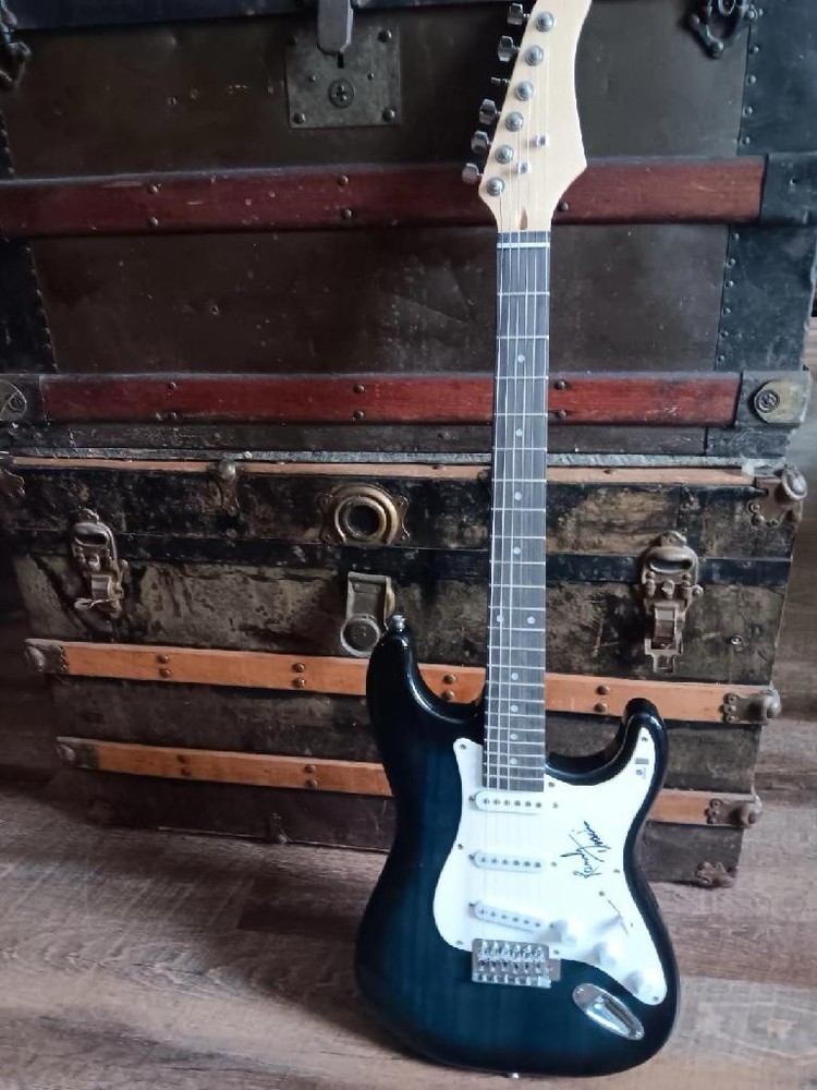 Randy Travis Signed Guitar