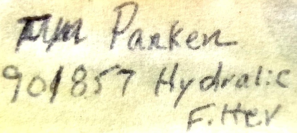 Parker 901857 Hydraulic Filter