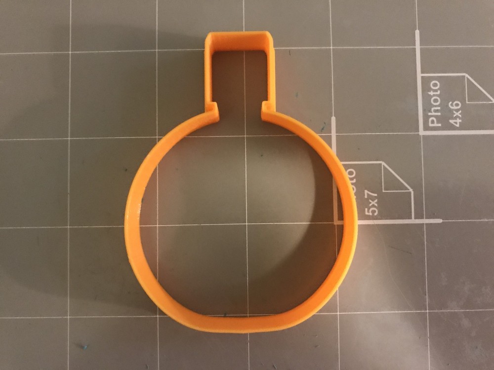 Perfume Cookie Cutter- Choose Your Own Size
