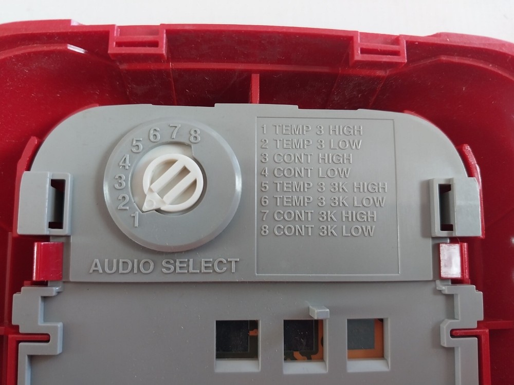 System sensor p2rl-p wall horn red