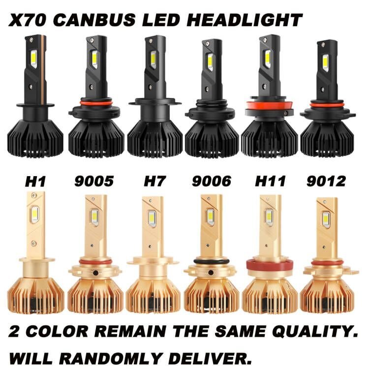 2x H7 LED Headlight Bulbs Conversion Kit High Low Beam Super Bright 6500K White