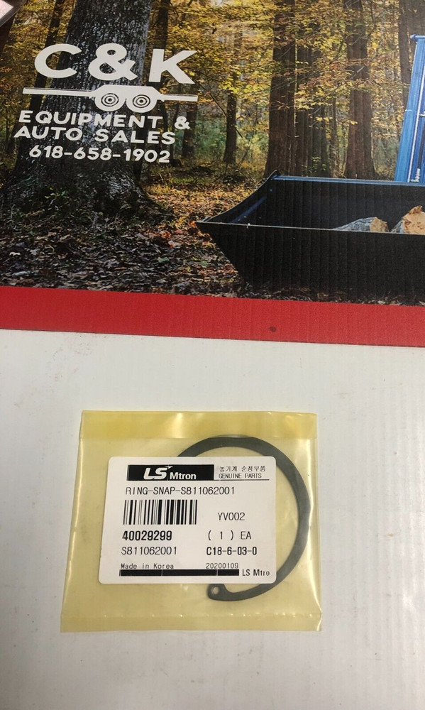 LS Snap Ring- S811062001 40029299