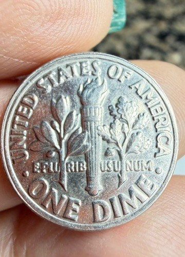 1985D Roosevelt Dime with DDO & In errors (VF) see Pic's