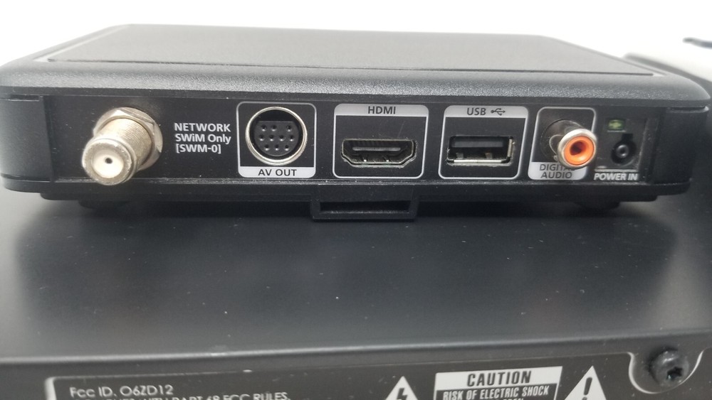 Direct TV Satellite Receiver Cable 2 Box MODEL D12-500 Bundle