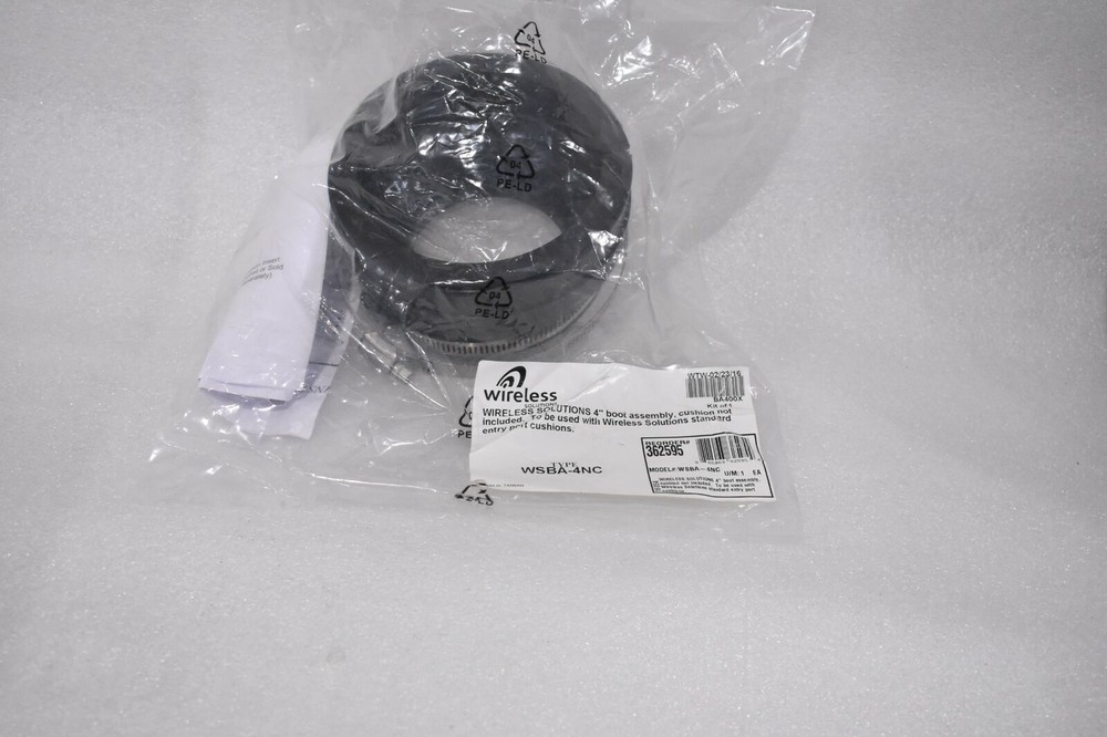 WIRELESS SOLUTIONS WSBA-4NC 4" BOOT ASSEMBLY CUSHION NOT INCLUDED