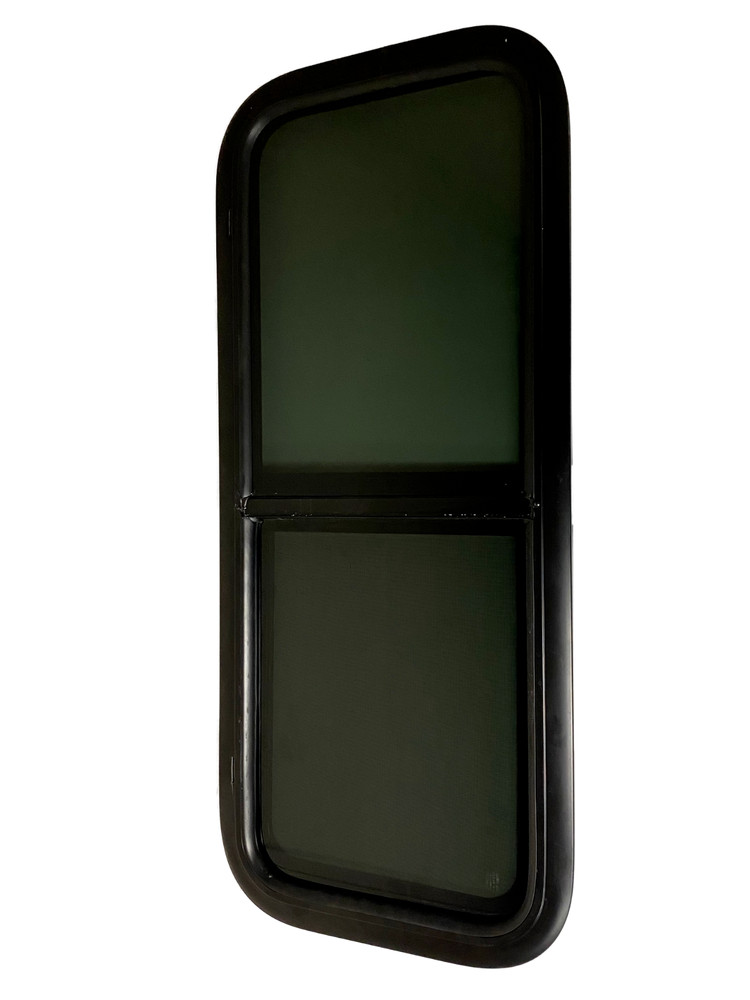 18" Width X 40" Height Vertical Slider RV Window Cargo Trailer W/ Screen