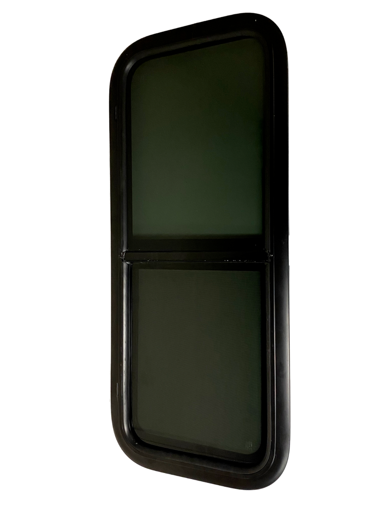 18" Width X 40" Height Vertical Slider RV Window Cargo Trailer W/ Screen