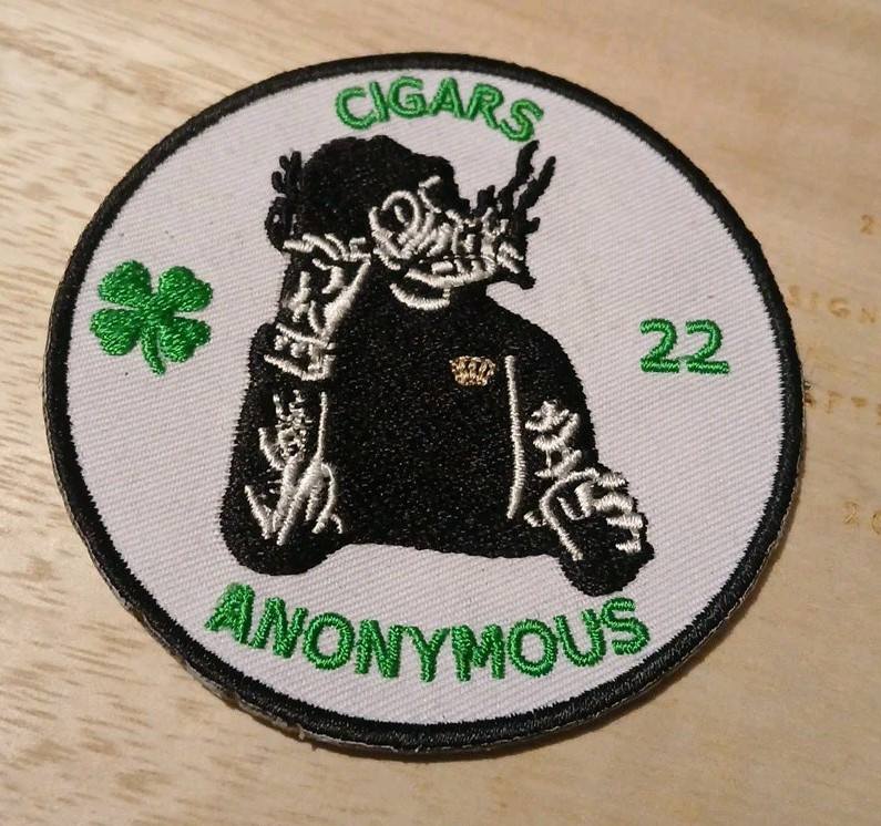 CIGARS ANONYMOUS PATCH