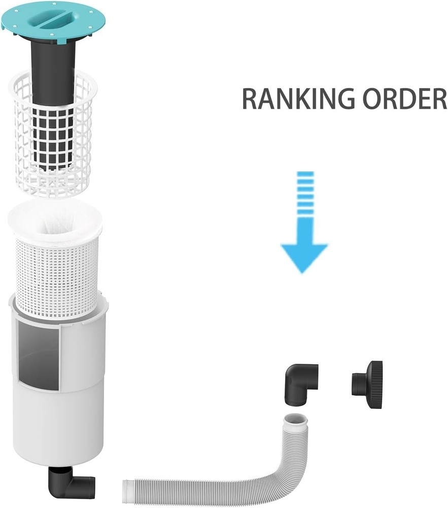 Effortless Surface Float Skimmer for Above Ground Pools – No Installation Needed