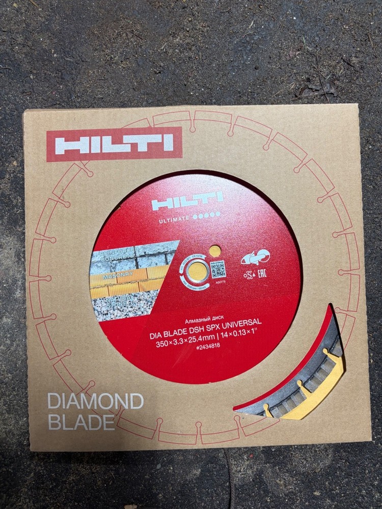 Hilti Spx Diamond Blade 14"