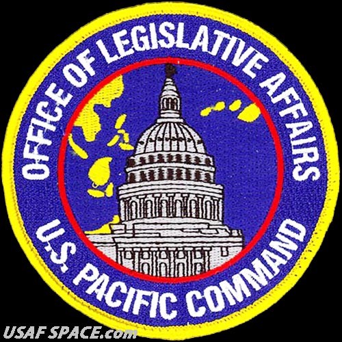 USAF US PACIFIC COMMAND - OFFICE OF LEGISLATIVE AFFAIRS - ORIGINAL VEL PATCH