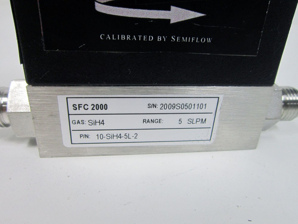 SFC 2000 MASS FLOW CONTROLLER MFC 10-SiH4-5L-2 5 SLPM SILANE SiH4