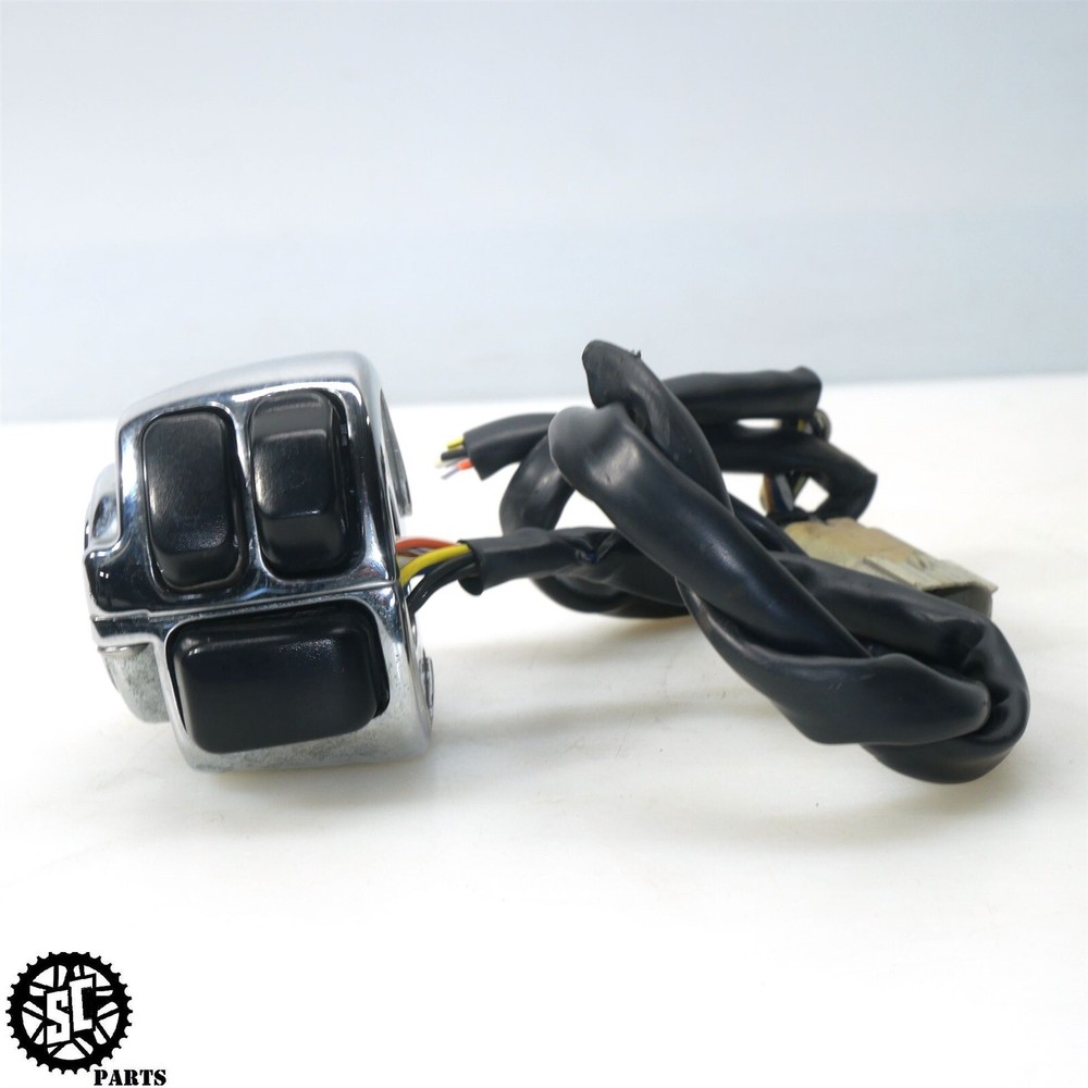 2007 HARLEY-DAVIDSON SOFTAIL CUSTOM LEFT CONTROL SWITCH HOUSING CHROME