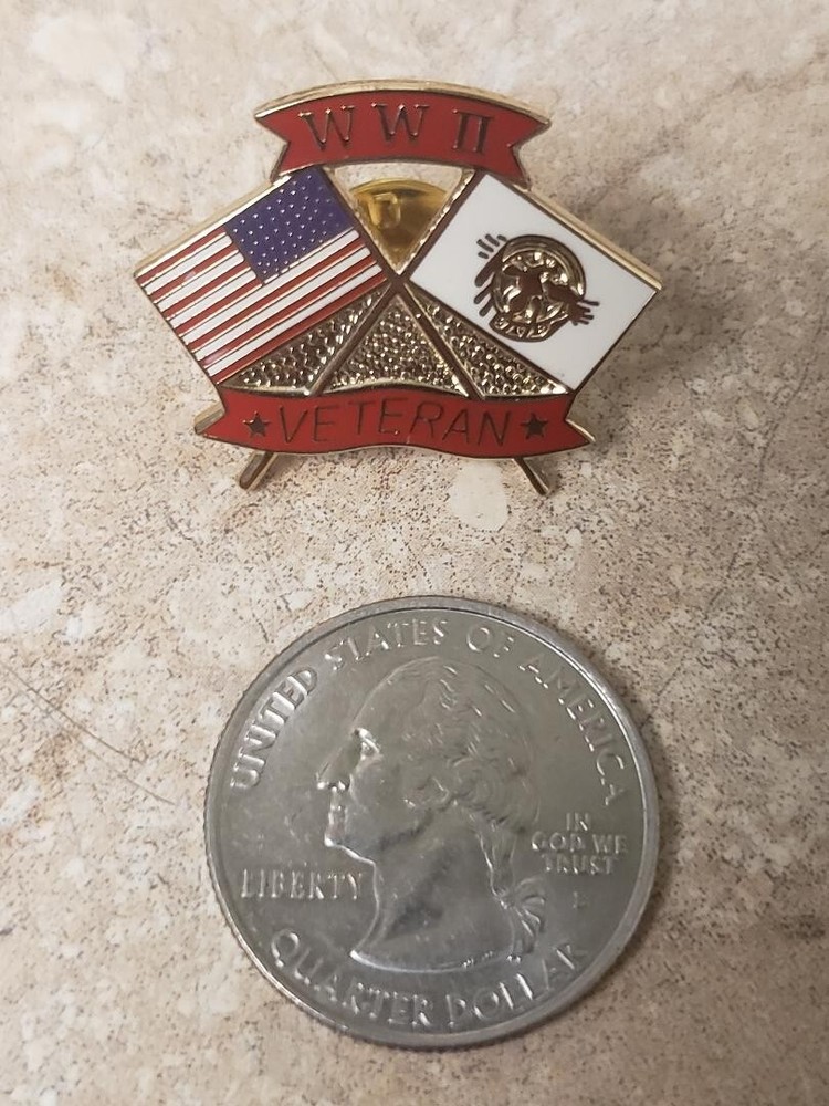 American WWII Veteran Lapel Pin