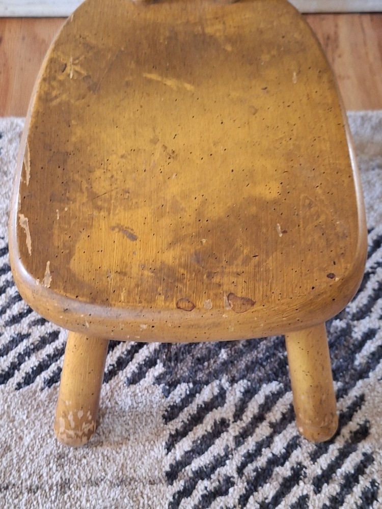 Vintage Tell City Step Stool Chair