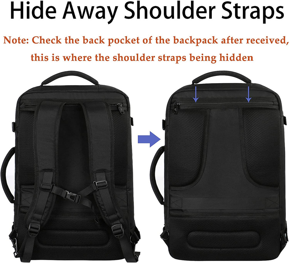 Carry on Backpack, Extra Large Travel Backpack Expandable Airplane Approved Week