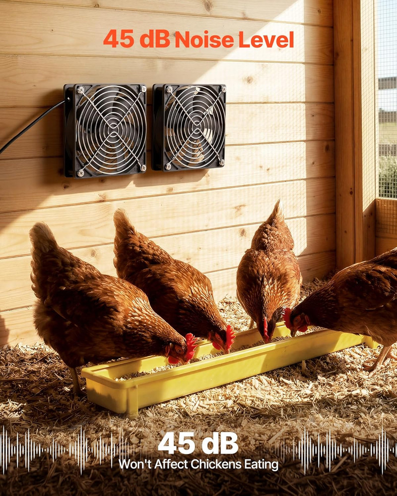 Solar Powered Fan, 30W Solar Panel with 2 Fans, Adjustable Solar Panel Angle, 26