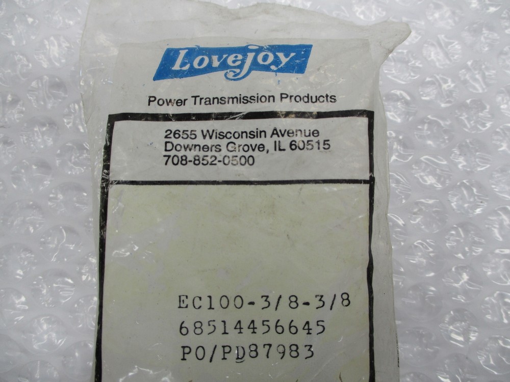 LOVEJOY EC100-3/8-/8 COUPLING NSMP