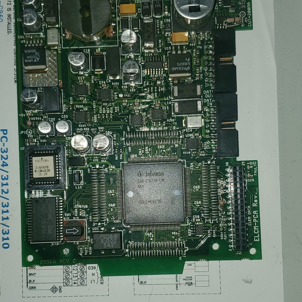 Notifier LCM-320 Fire Alarm Control Panel Module Control Panels & Keypads