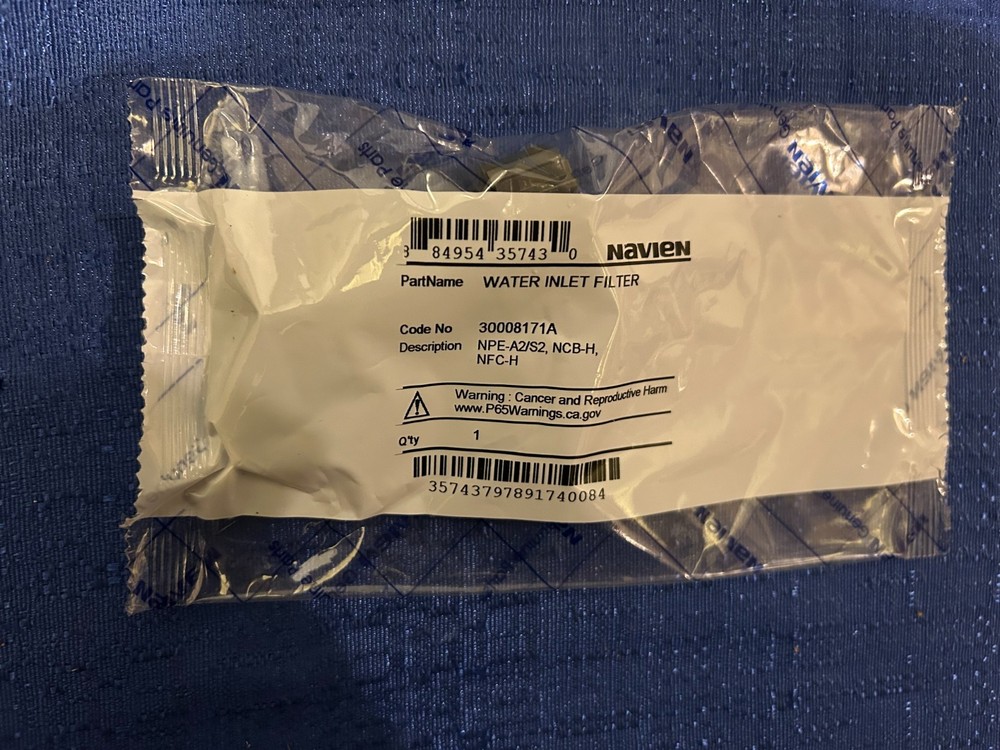 Navien 30008171A Water Inlet Filter