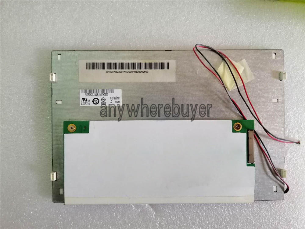 7.0" 800×480 Resolution LCD Screen Panel G070VTN01.0