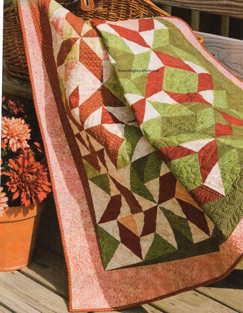 Indian Summer Quilt Pattern Pieced GG