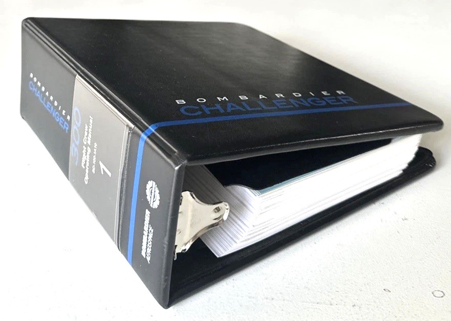 Bombardier CHALLENGER 300 Flight Crew Operating Manual Volume 1