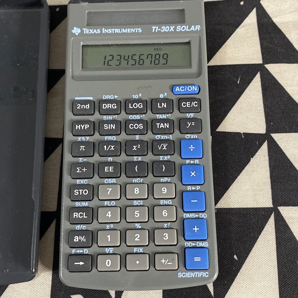Texas Instrument Ti-30x Solar Calculator