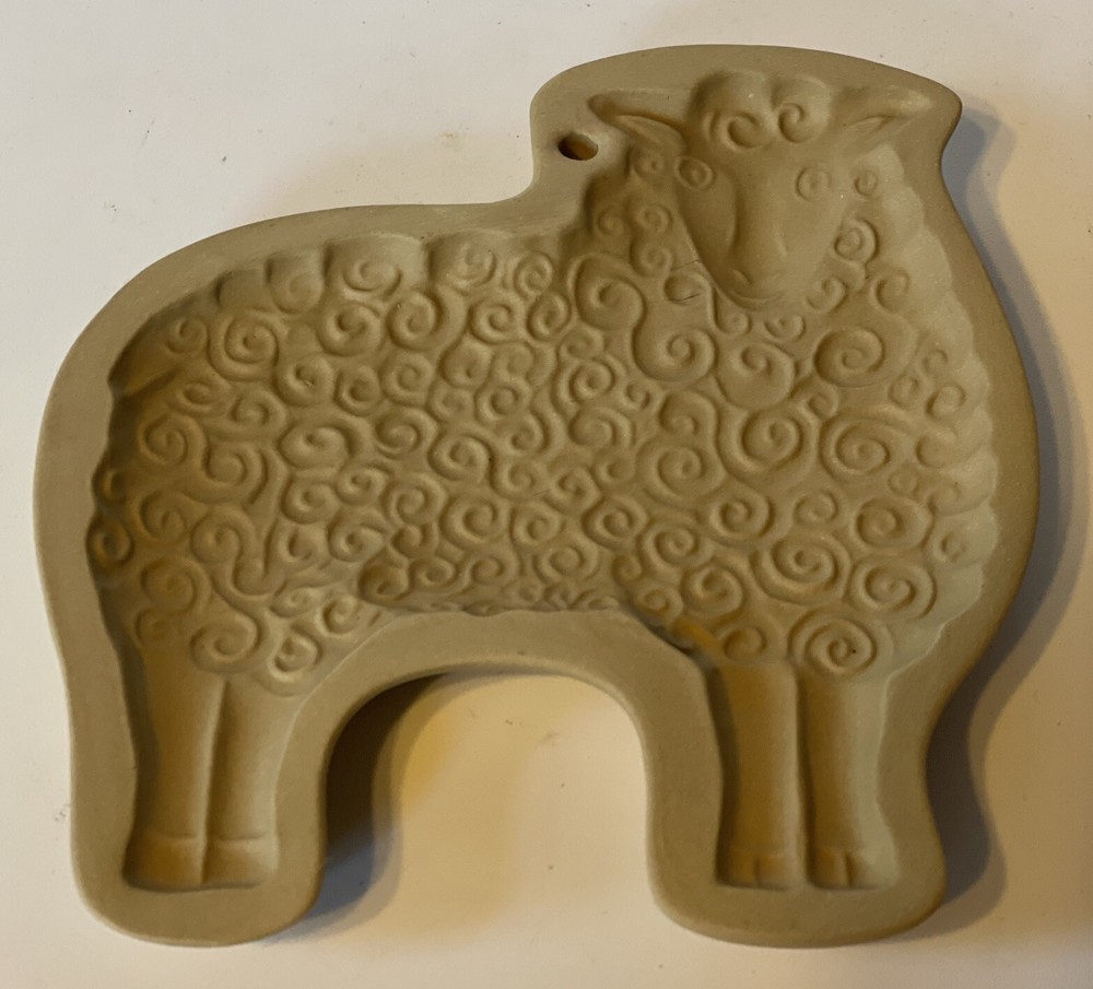 Vintage 1983 Sheep Cookie Mold for Easter Baking